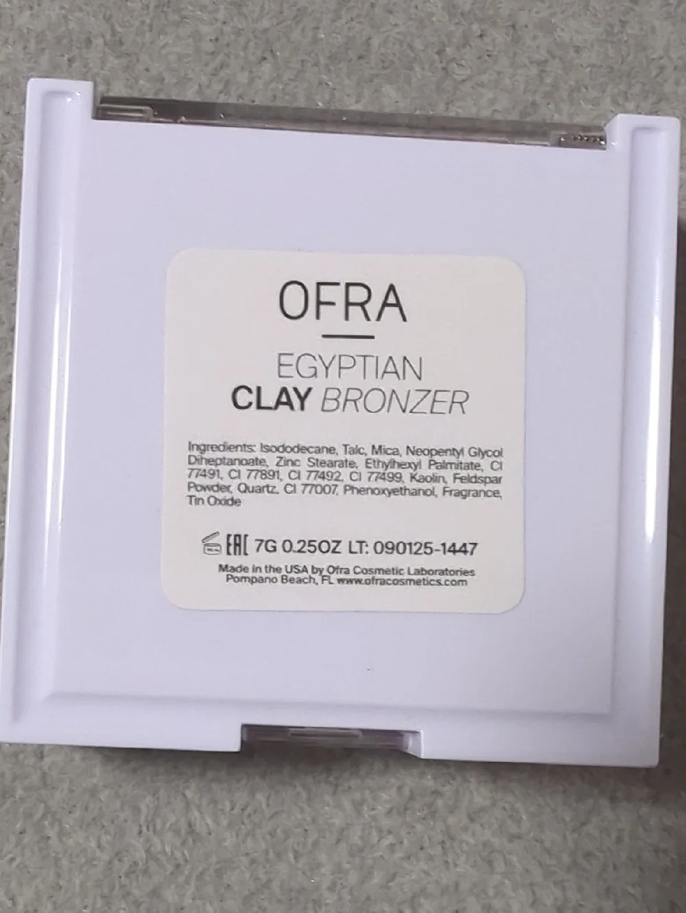 NIB OFRA Cosmetics 3D Pyramid - Egyptian Clay Bronzer